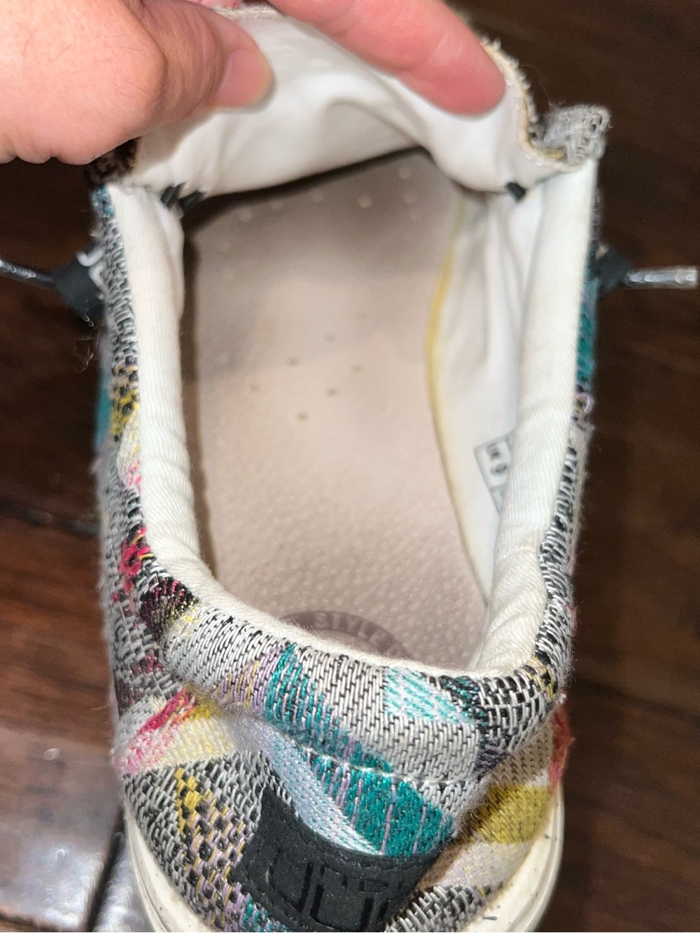 Hey Dude Wally Woven Peacock Shoes - Picture 7 of 10